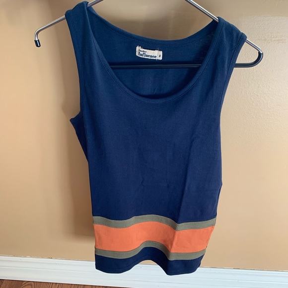Navy tank size S - Picture 1 of 3